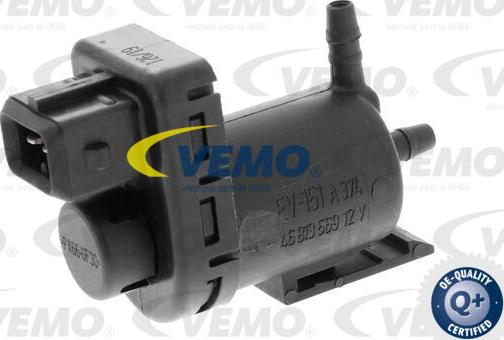 Vemo V40-63-0061 - Клапан, управление рециркуляция ОГ unicars.by