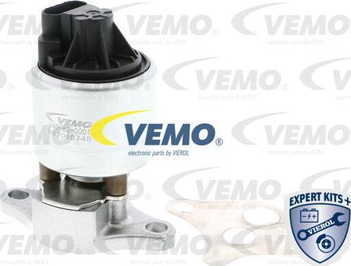 Vemo V40-63-0001 - Клапан возврата ОГ unicars.by