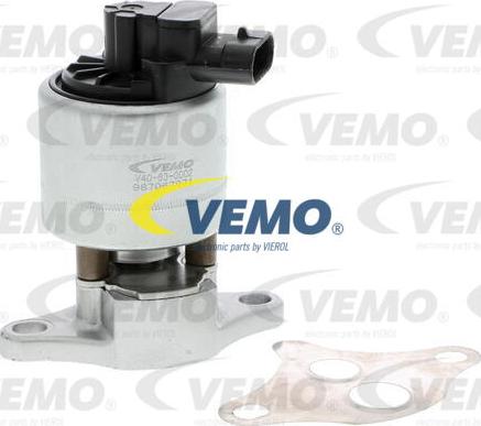 Vemo V40-63-0002 - Клапан возврата ОГ unicars.by