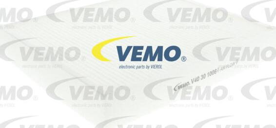 Vemo V40-30-1006 - Фильтр воздуха в салоне unicars.by