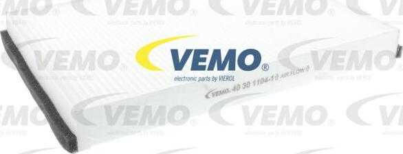 Vemo V40-30-1104-1 - Фильтр воздуха в салоне unicars.by