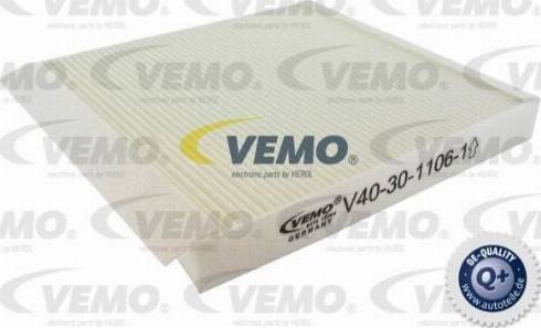 Vemo V40-30-1106-1 - Фильтр воздуха в салоне unicars.by