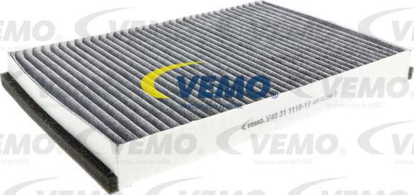 Vemo V40-31-1118-1 - Фильтр воздуха в салоне unicars.by