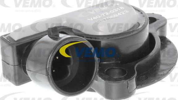 Vemo V40-72-0318 - Датчик, положение дроссельной заслонки unicars.by