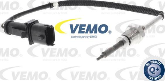 Vemo V40-72-0297 - Датчик, температура выхлопных газов unicars.by