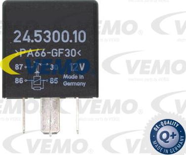 Vemo V15-71-0018 - Реле, топливный насос unicars.by