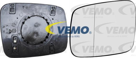 Vemo V10-69-0093 - Зеркальное стекло, наружное зеркало unicars.by