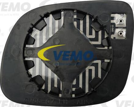 Vemo V10-69-0105 - Зеркальное стекло, наружное зеркало unicars.by