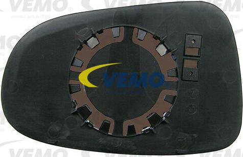 Vemo V10-69-0136 - Зеркальное стекло, наружное зеркало unicars.by