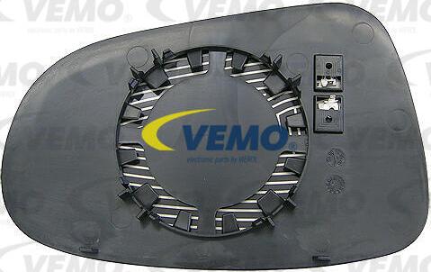 Vemo V10-69-0137 - Зеркальное стекло, наружное зеркало unicars.by