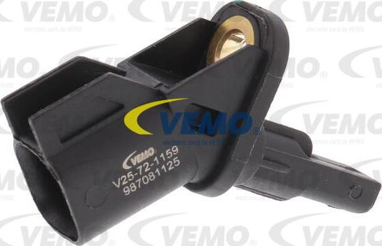 Vemo V25-72-1159 - Датчик ABS, частота вращения колеса unicars.by