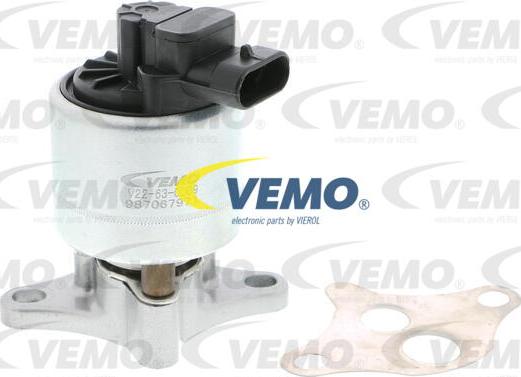 Vemo V22-63-0009 - Клапан возврата ОГ unicars.by