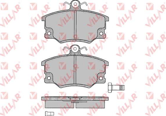 Villar 626.0094 - Тормозные колодки, дисковые, комплект unicars.by