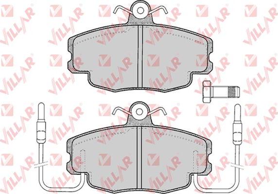 Villar 626.0220 - Тормозные колодки, дисковые, комплект unicars.by