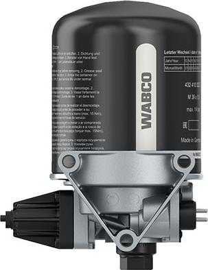 WABCO 432 410 003 0 - Осушитель воздуха, пневматическая система unicars.by