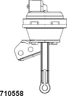 WAHLER 7105.58 - Клапан вакуумного управления, рециркуляция ОГ unicars.by