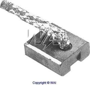 WAI 68-9109 - Угольная щетка, стартер unicars.by