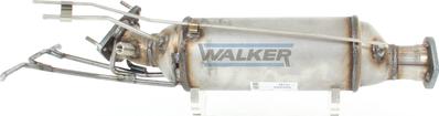 Walker 93140 - Сажевый / частичный фильтр, система выхлопа ОГ unicars.by