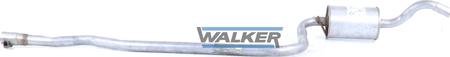 Walker 17296 - Средний глушитель выхлопных газов unicars.by