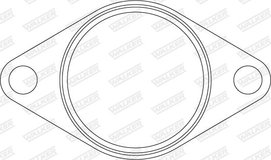 Walker 82932 - Прокладка, труба выхлопного газа unicars.by