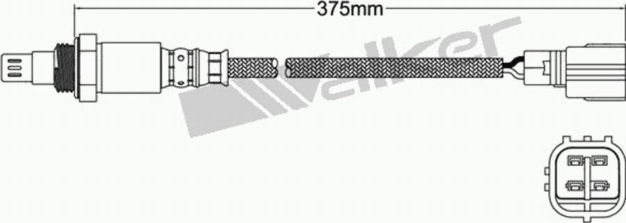 Walker 250-54059 - Лямбда-зонд, датчик кислорода unicars.by