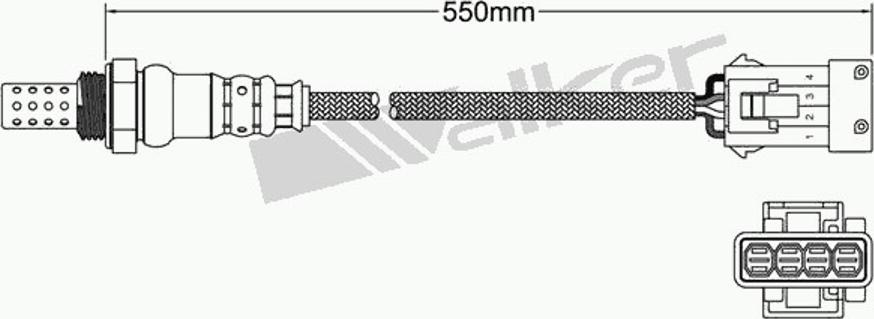 Walker 250-24841 - Блок управления, впрыскивание топлива unicars.by