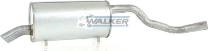 Walker 23405 - Глушитель выхлопных газов, конечный unicars.by