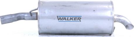 Walker 23071 - Глушитель выхлопных газов, конечный unicars.by