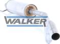 Walker 23140 - Средний глушитель выхлопных газов unicars.by