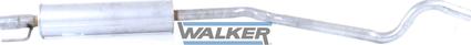 Walker 23140 - Средний глушитель выхлопных газов unicars.by