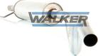 Walker 23139 - Средний глушитель выхлопных газов unicars.by