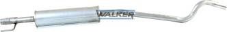 Walker 23139 - Средний глушитель выхлопных газов unicars.by