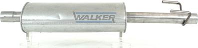 Walker 22879 - Средний глушитель выхлопных газов unicars.by