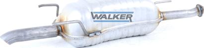 Walker 72356 - Глушитель выхлопных газов, конечный unicars.by