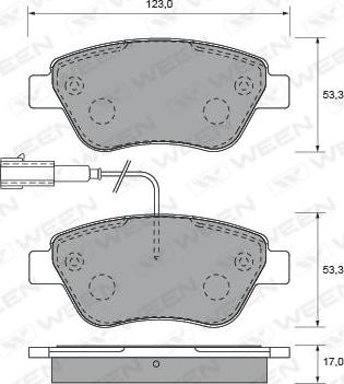 FTE 9001086 - Тормозные колодки, дисковые, комплект unicars.by