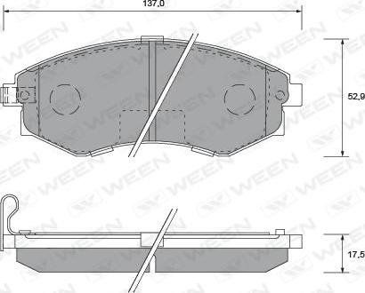 Magneti Marelli 363702161140 - Тормозные колодки, дисковые, комплект unicars.by