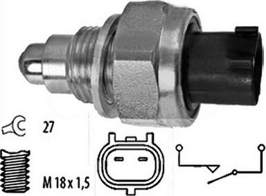 WE PARTS 461640084 - Датчик, переключатель, фара заднего хода unicars.by