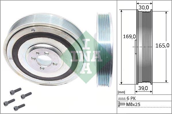 Wilmink Group WG1966386 - Шкив коленчатого вала unicars.by