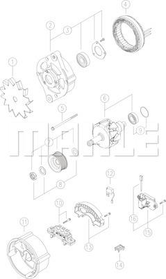 Wilmink Group WG1910340 - Генератор unicars.by