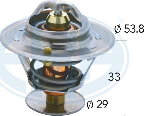 Wilmink Group WG1493049 - Термостат охлаждающей жидкости / корпус unicars.by