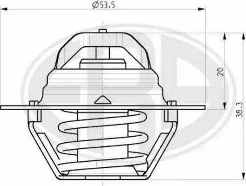 Wilmink Group WG1492717 - Термостат охлаждающей жидкости / корпус unicars.by