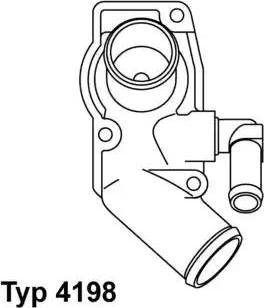 Wilmink Group WG1091690 - Термостат охлаждающей жидкости / корпус unicars.by