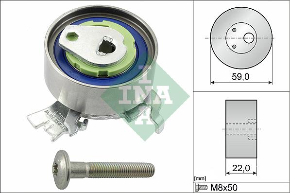 Wilmink Group WG1097458 - Натяжной ролик, зубчатый ремень ГРМ unicars.by