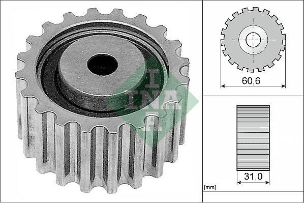 Wilmink Group WG1097486 - Направляющий ролик, зубчатый ремень ГРМ unicars.by