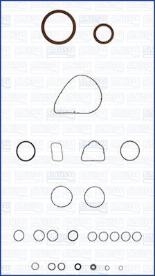 Wilmink Group WG1169167 - Комплект прокладок, блок-картер двигателя unicars.by