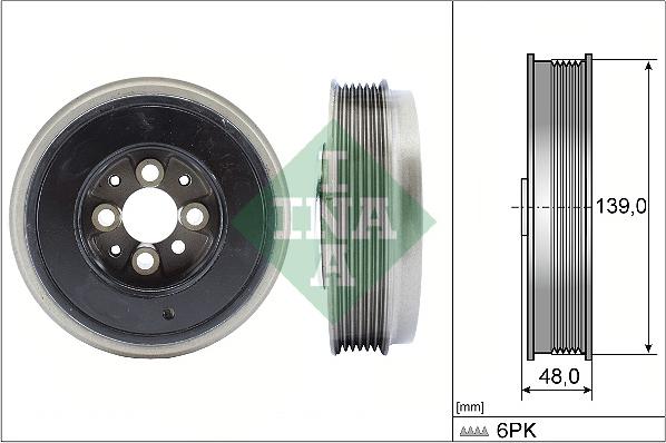 Wilmink Group WG1254388 - Шкив коленчатого вала unicars.by