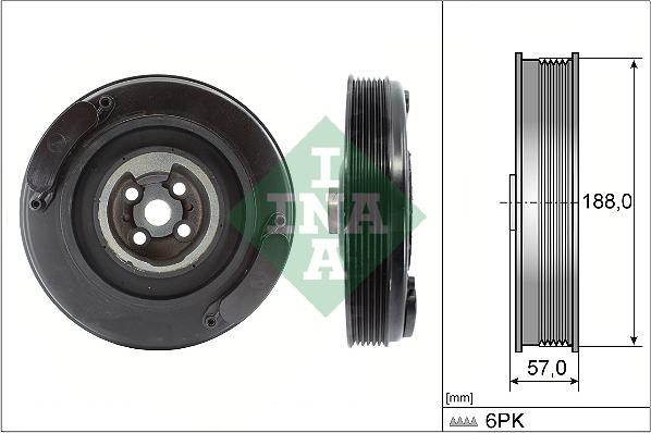 Wilmink Group WG1254330 - Шкив коленчатого вала unicars.by