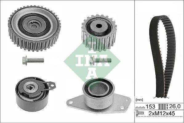 Wilmink Group WG1251417 - Комплект зубчатого ремня ГРМ unicars.by