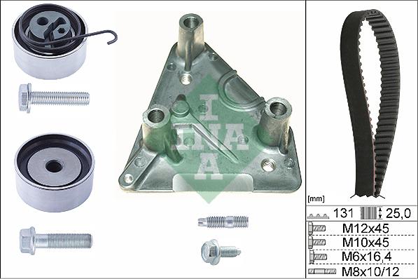 Wilmink Group WG1251882 - Комплект зубчатого ремня ГРМ unicars.by