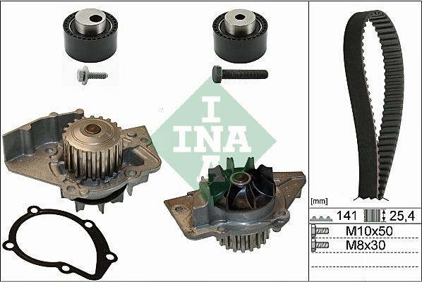 Wilmink Group WG1251294 - Водяной насос + комплект зубчатого ремня ГРМ unicars.by